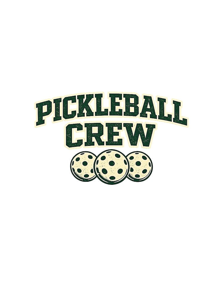 Pickleball Crew Vintage Design by EastEndTownie