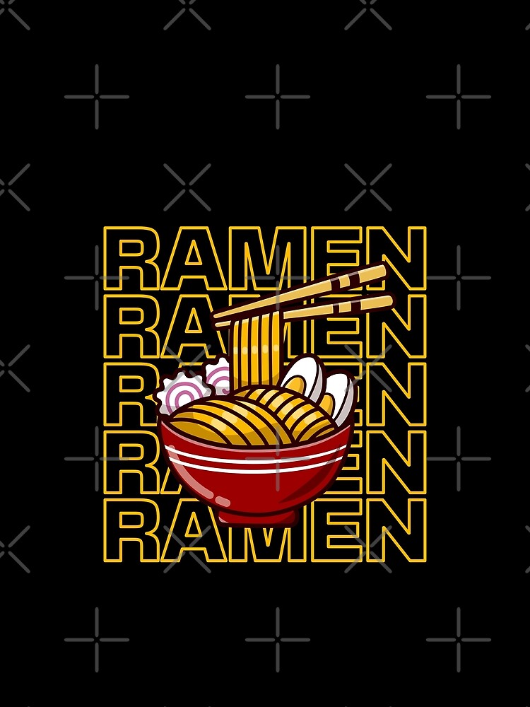 Ramen Ramen Ramen Kawaii Vector Style Japanese Noodles by BYNDART