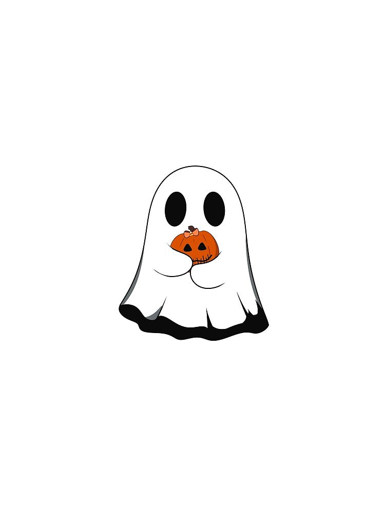 Ghost with little pumpkin by TowardTheStarsDesigns