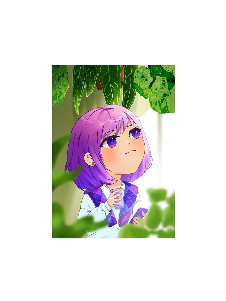 Plant Lady in the morning by BluetNg