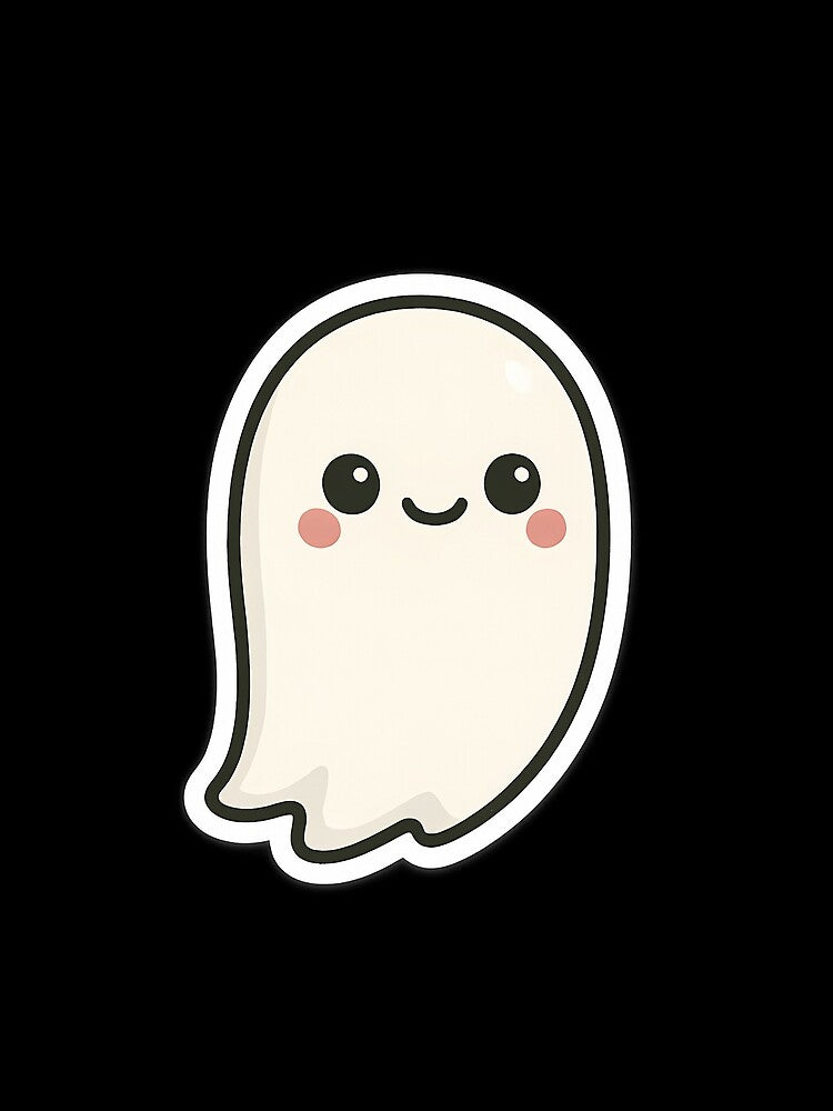 Cute Ghost by Orca Chuckle Studios