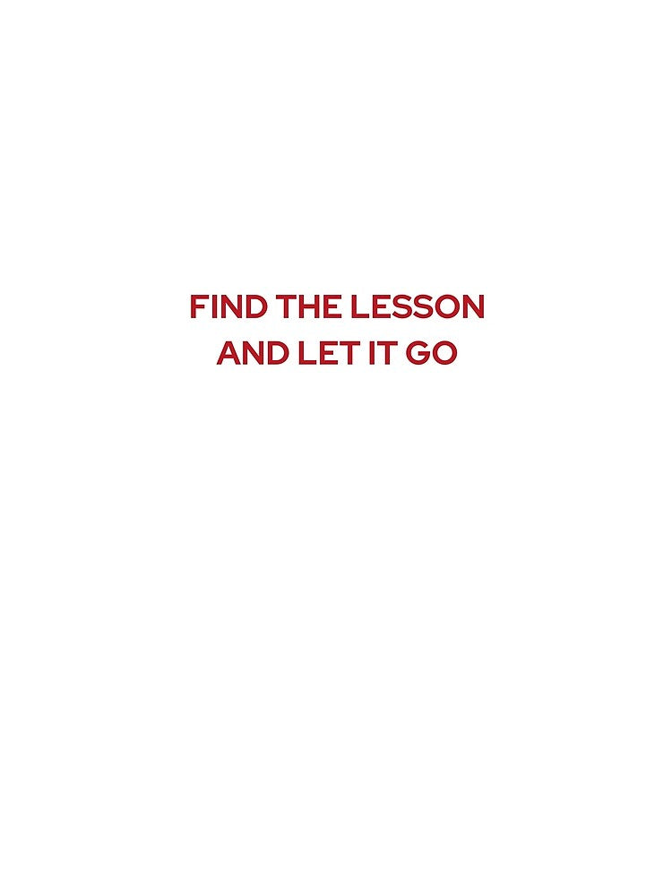 FIND THE LESSON AND LET IT GO (WE'RE NOT REALLY STRANGERS) MENTAL HEALTH by 5oclock