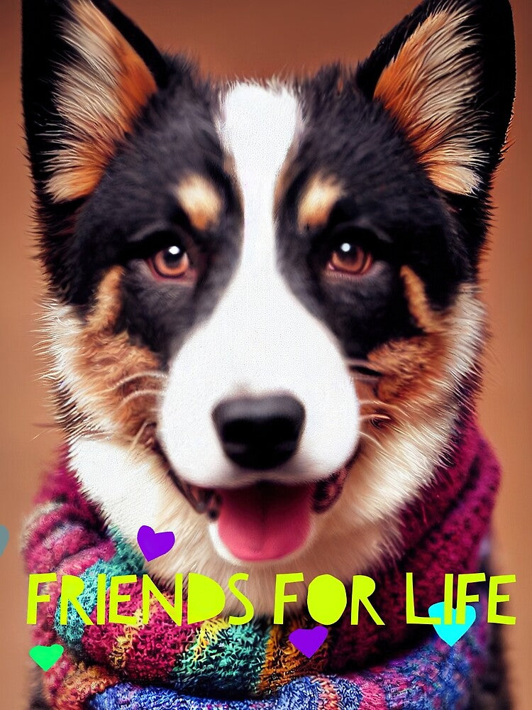 Corgis are friends for life by Aliveforfun
