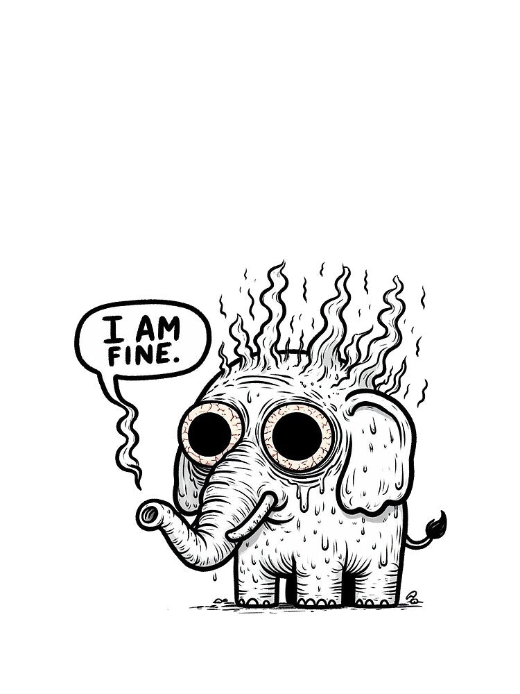 Burnout Elephant by LemuellTrends