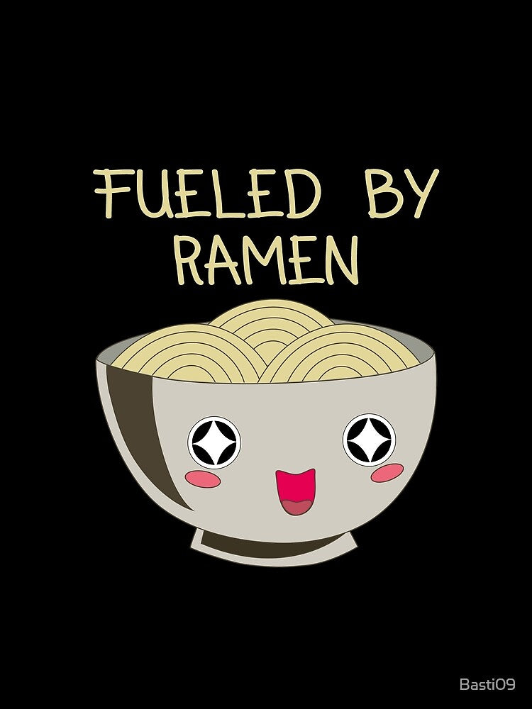 Fueled by Ramen Kawaii Bowl of Miso Noodle Soup by Basti09