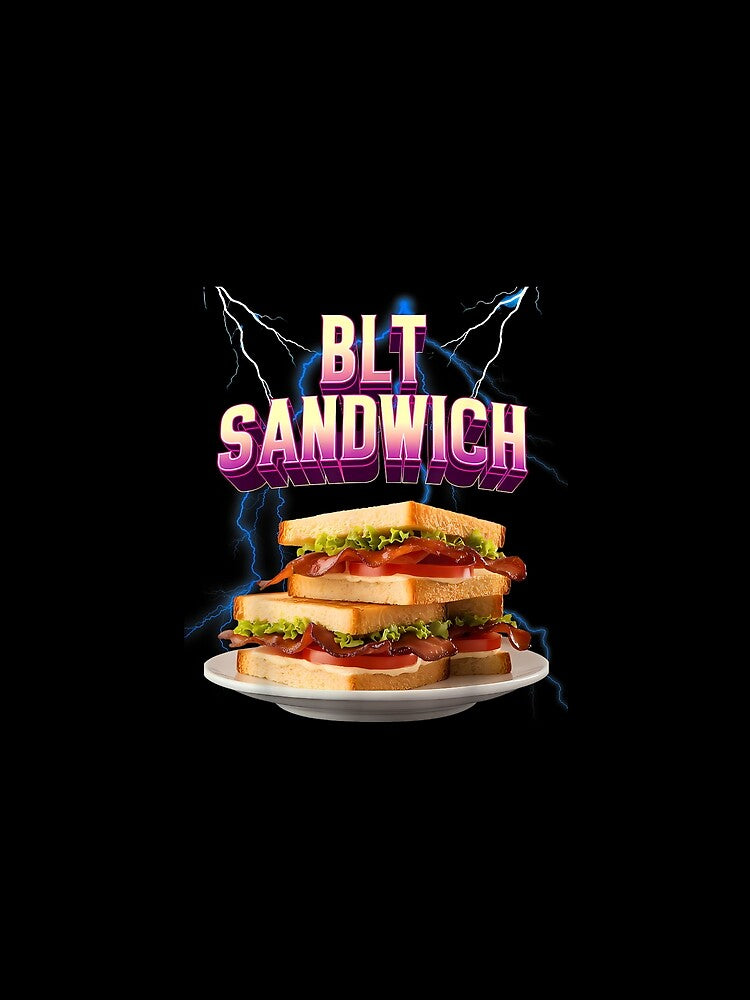 BLT Sandwich Meme Bootleg Rap Style 90s Vintage Funny by PaulTSchafer