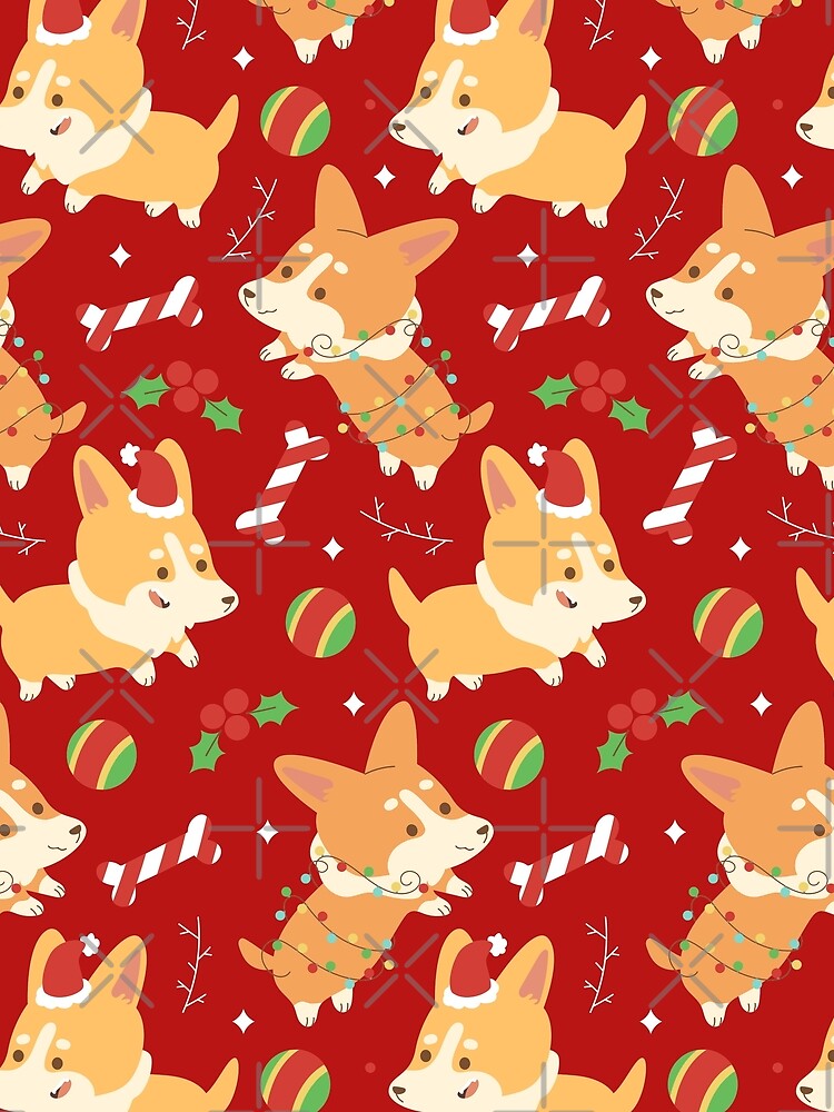 Funny Corgi Christmas by hakyde