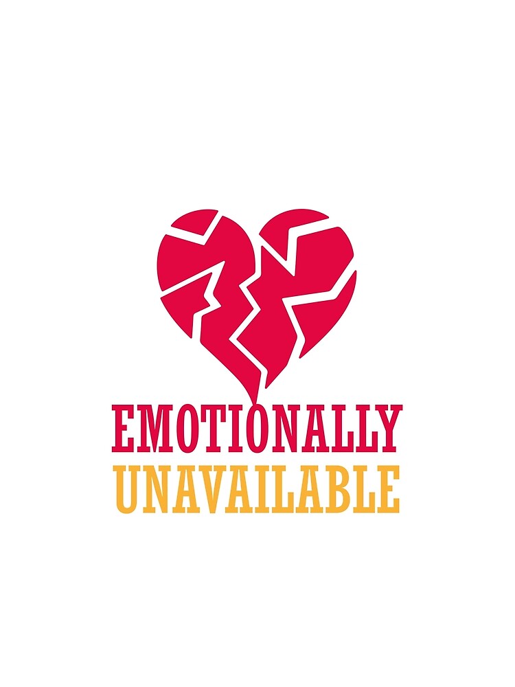 Emotionally Unavailable Heart Cool collection by AhmedBuhaisi