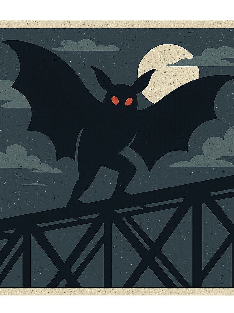 Mothman Cryptid by mav7designs