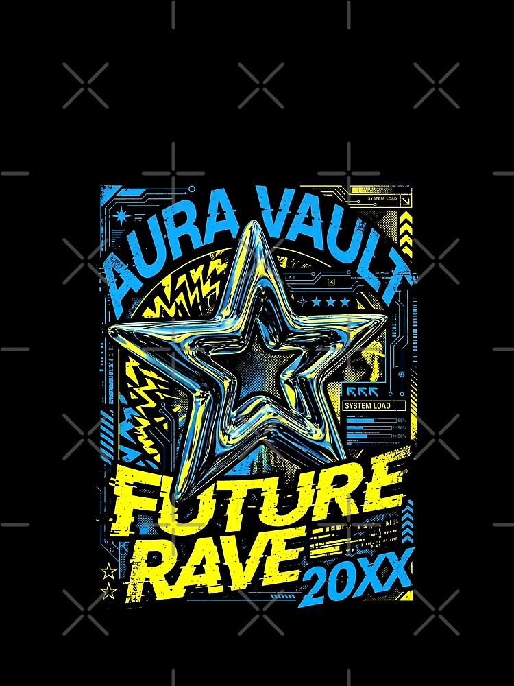 Aura Vault Future Rave Y2K Cyberpunk by SplashTastic