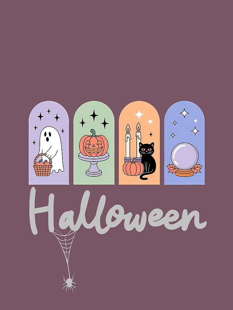 Spooky Cute Halloween Pattern by KateLeap