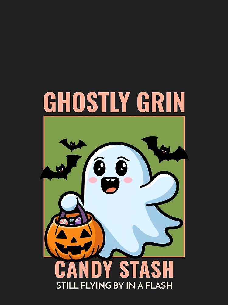 Ghostly Grin, Candy Stash, Still Flying By In A Flash by ZoneTeebyMe