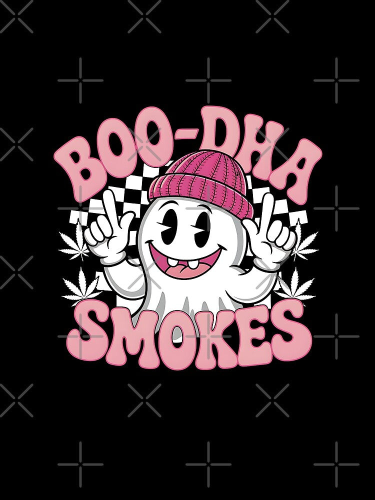BOO-DHA SMOKES - SPOOKY SMILY GHOST by justyna-s28