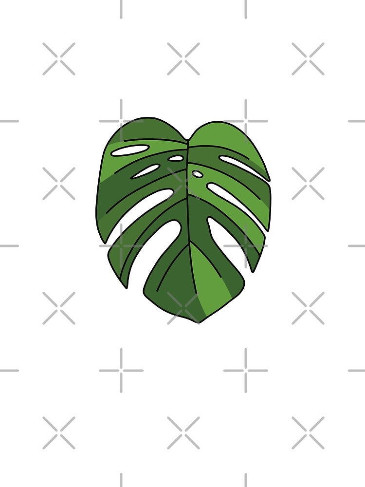Monstera Leaf by murialbezanson
