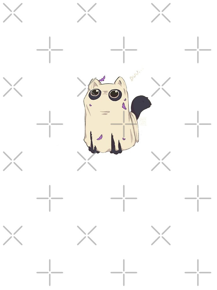 Cat Ghost by LauraPemArt