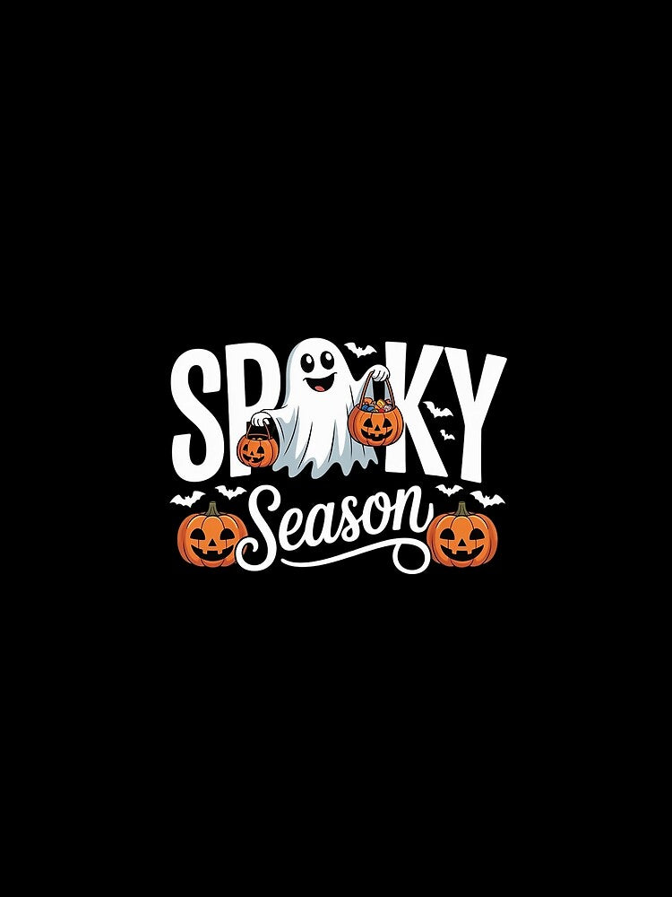 Cute Ghost Spooky Season Halloween by GasVille