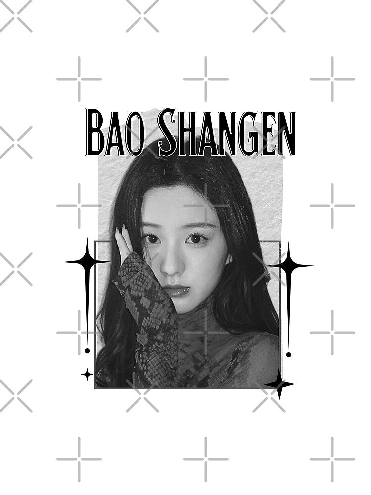 Bao Shangen (包上恩)) Chinese Actress Cdrama Chinese Entertainment Scrapbook Collage Cozy Y2K Vintage Design by HELL0WBELLO