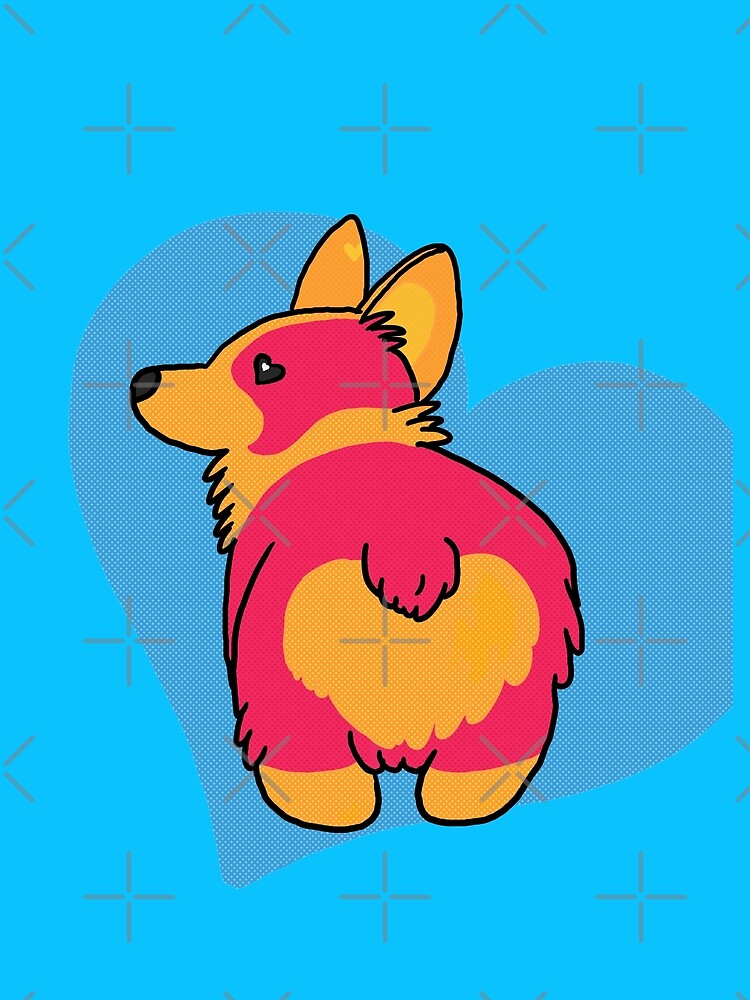 corgi butt by Lhollowaydesign