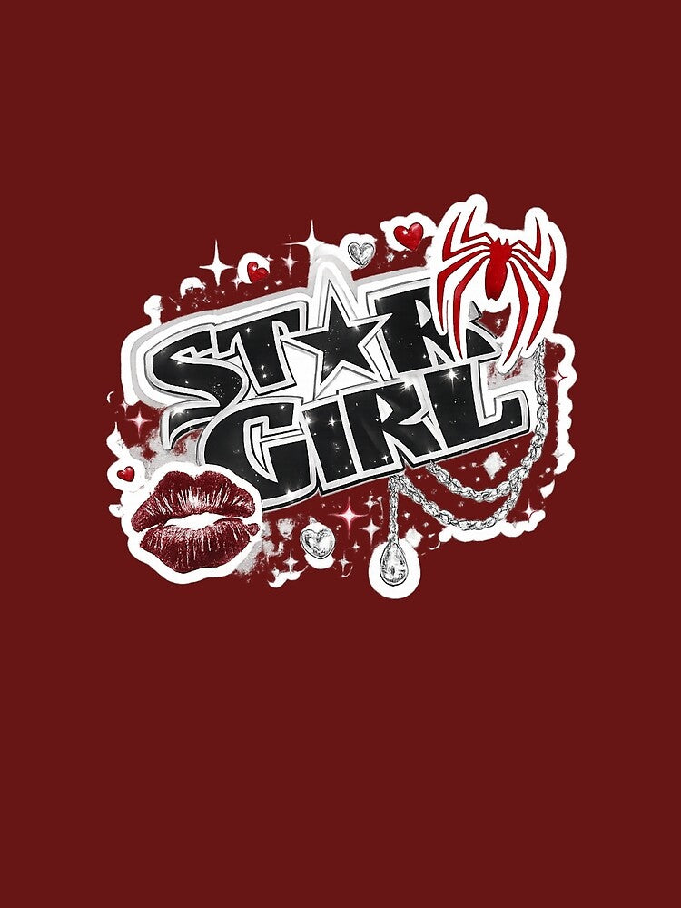 Star Girl – Y2K Aesthetic Glitter Girl Power Design by Aura.Creative