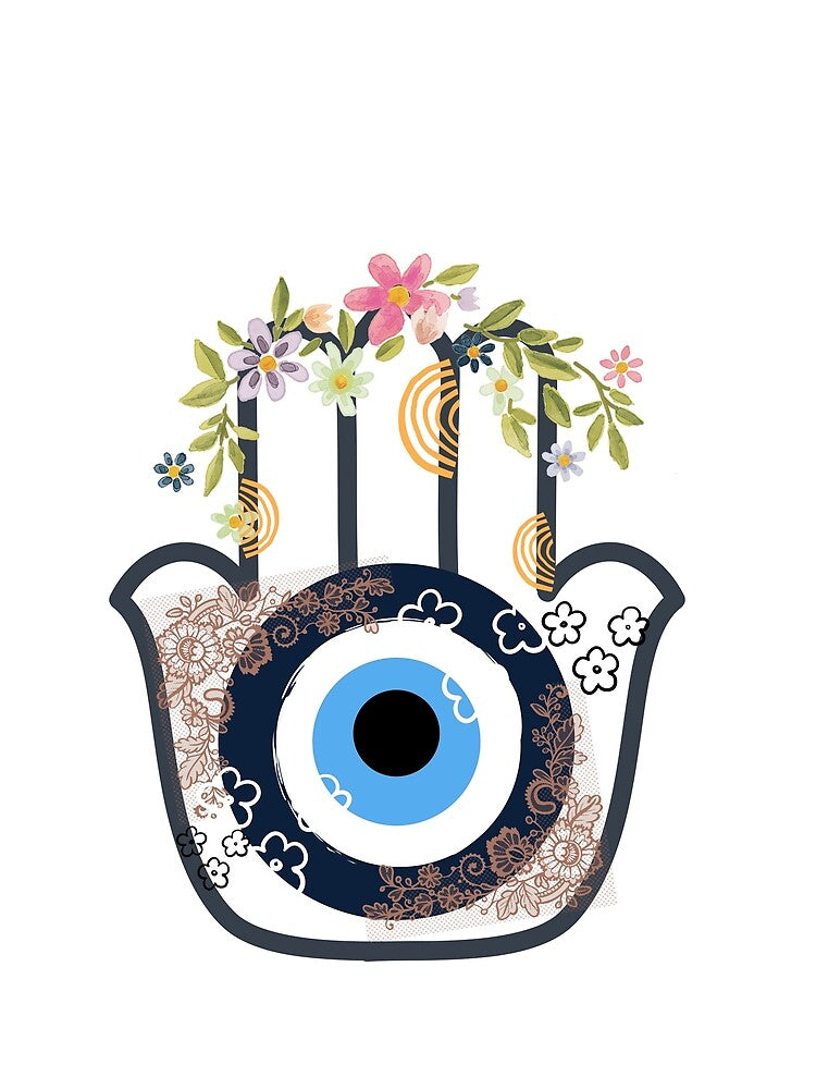 Hamsa Evil Eye by Bexter97