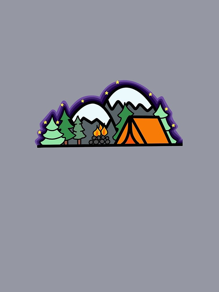 Camping under the stars by ThreeBearsArt