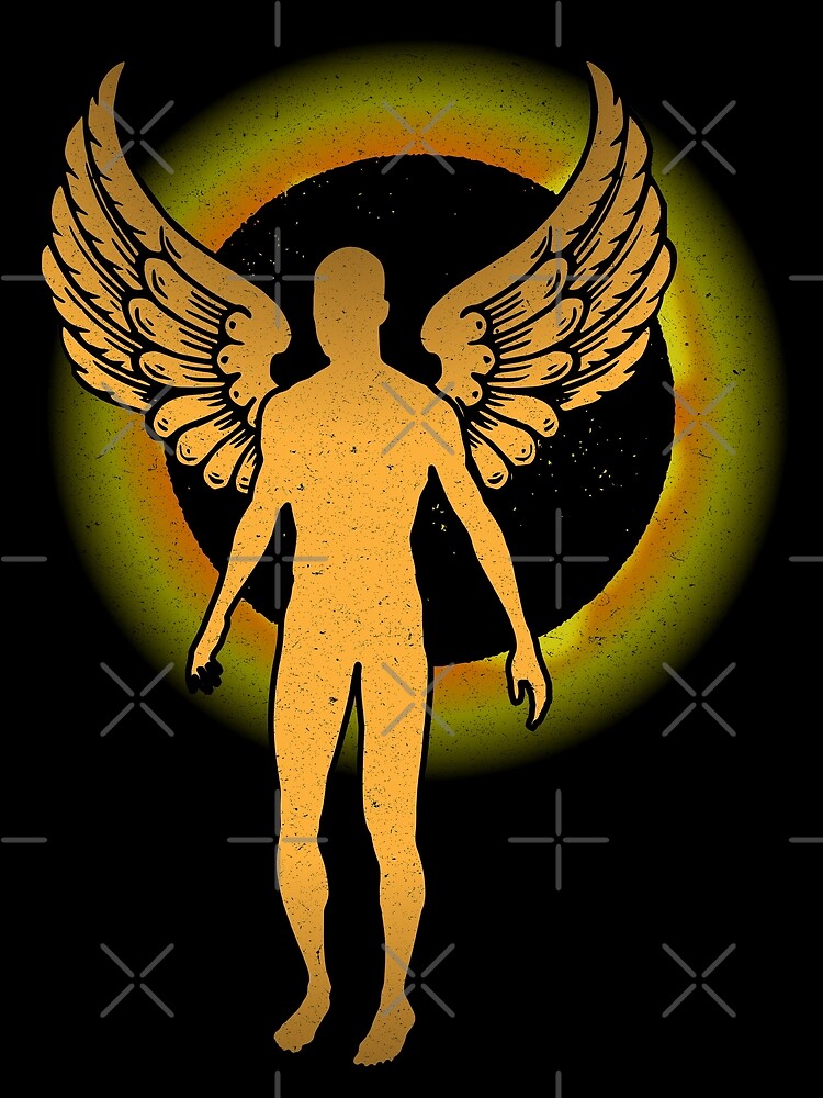 Grunge Apocalyptic Angel by TKsTees
