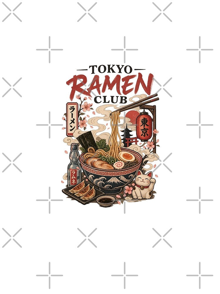 Tokyo Ramen Club by AnteesocialTees