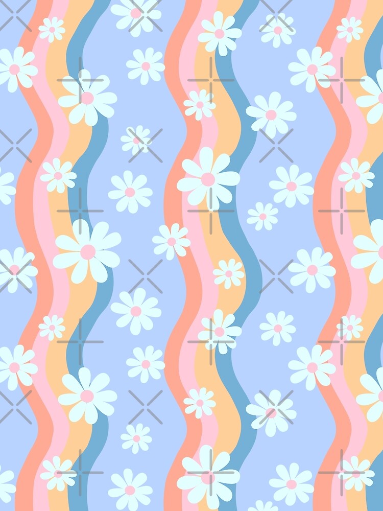 Lilac waves floral by Navitaloves