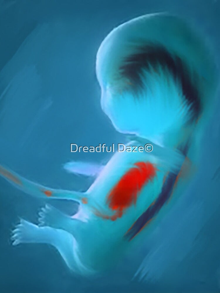Blue fetus by Dreadful Daze©