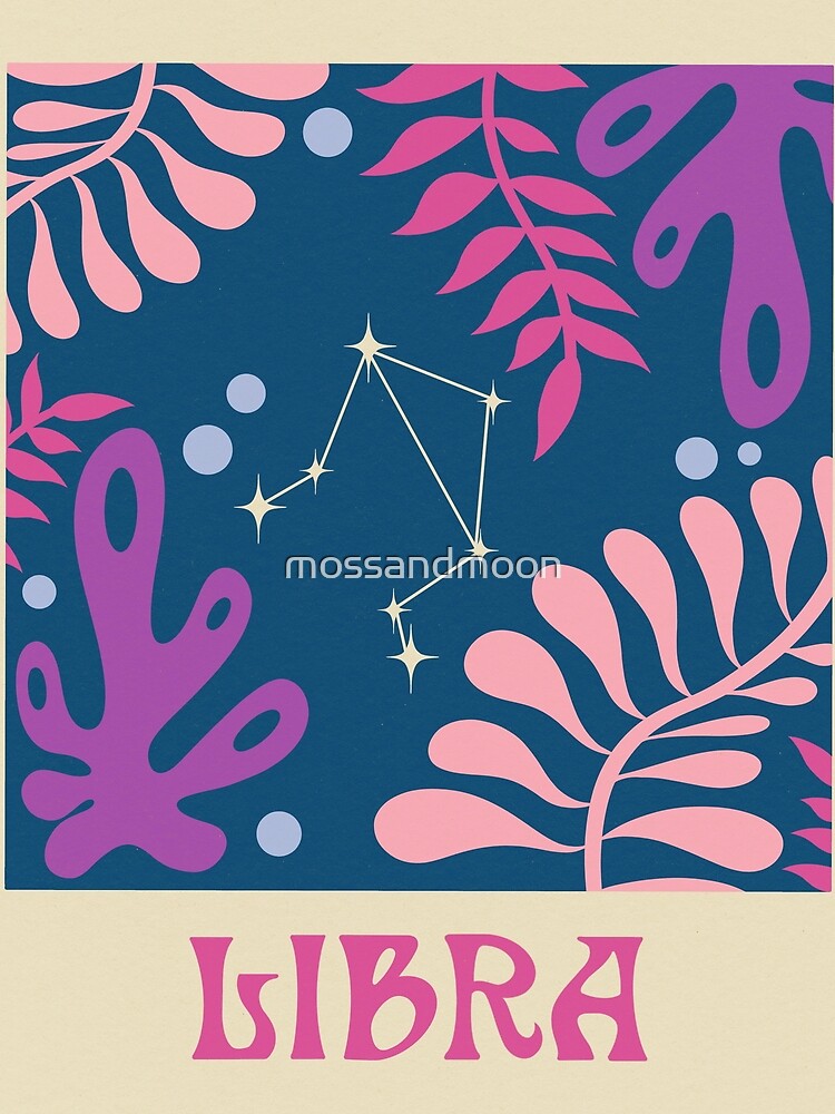 Abstract Libra Zodiac by mossandmoon