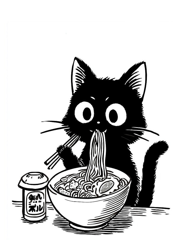 Retro Tokyo Noodle Shop by Retro Type