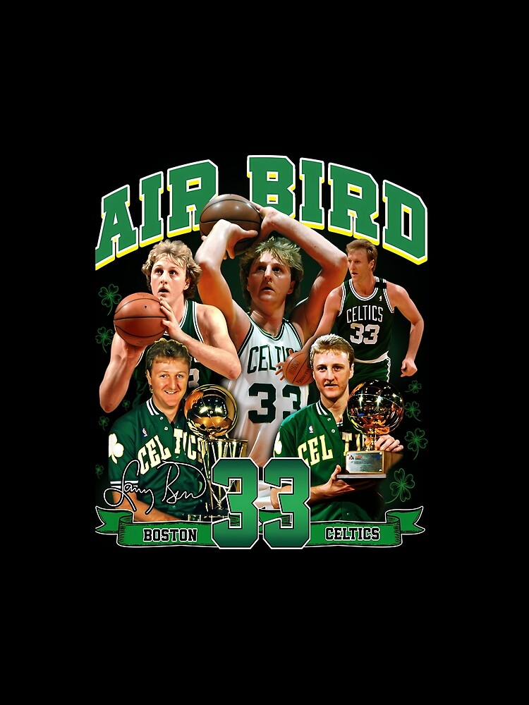 Larry Bird Larry Legend Air Bird Basketball Signature Vintage Retro 80s 90s Bootleg Rap Style by Tina1Creates