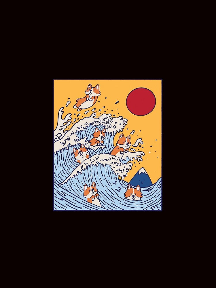 The great wave of Corgis - Cute Corgi Puppies by DanMorvan