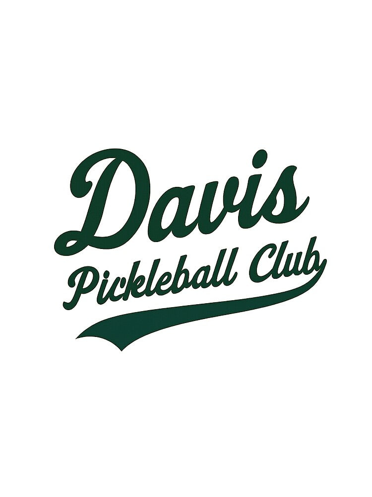 Davis Pickleball Club | Smash Together Dink Forever | Family Pickleball by Pshemo_ComArt