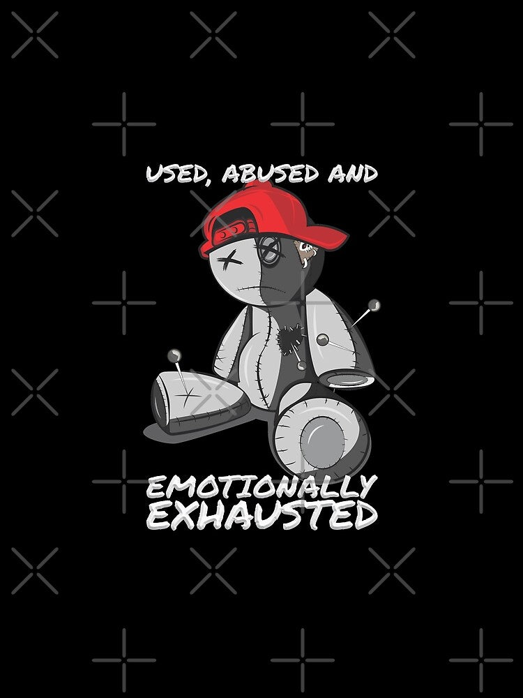 Emotionally Unavailable Puppet in Red Cap Hurt by crazycollective
