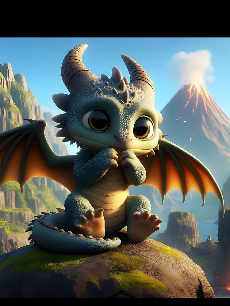 Baby Dragon by GalleryBrisArt