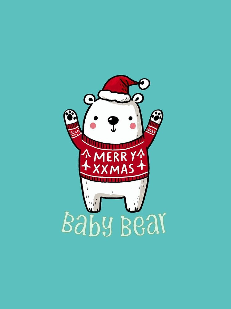 Baby Bear Family Matching Christmas Outfits for Kids by Twinkle-Doodles
