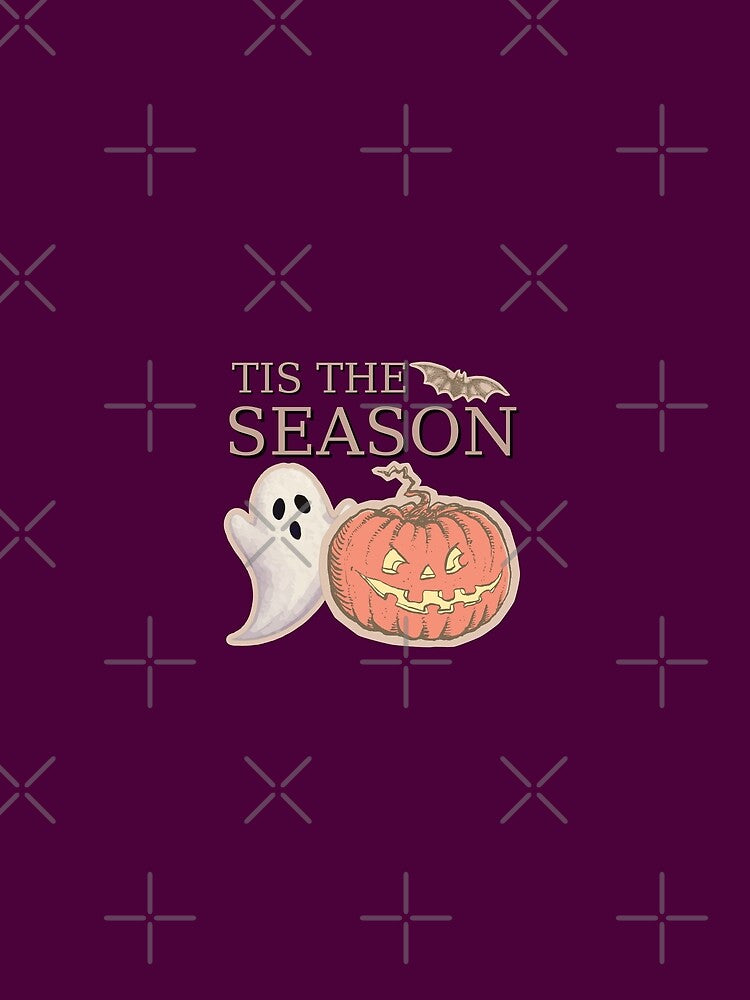 Tis the Season with Ghost, Bat, and Pumpkin by Inkworksbyshery