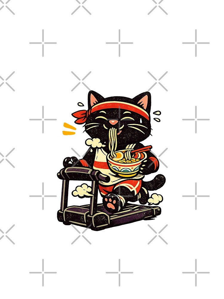 Ramen Cat – Running Snack by LuveraxArt