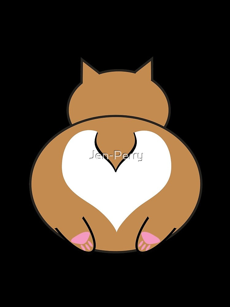Corgi Butt by Jen-Perry