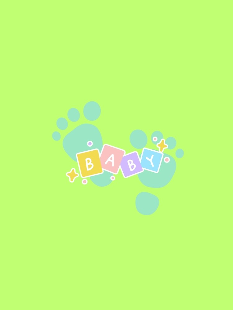 Colorful Baby Footprint Design – Cute Newborn Gift Idea by Sajiikanaan