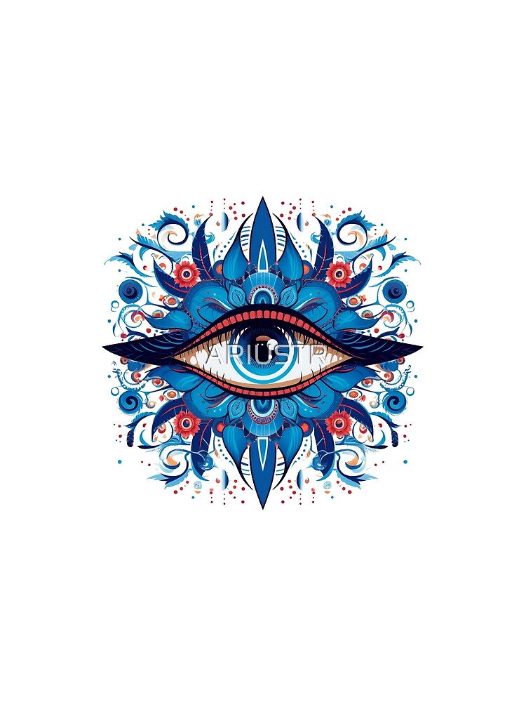 Mystic Blue Eye Art by ARIUSTR
