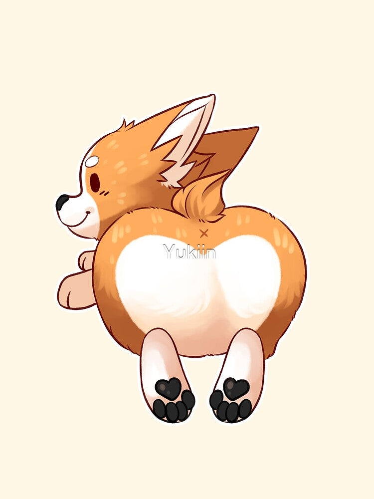Corgi Butt by Yukiin