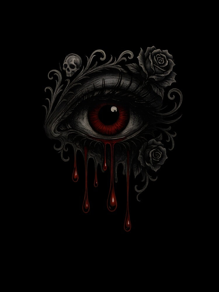 Crying Eye Gothic by Uglyandcute