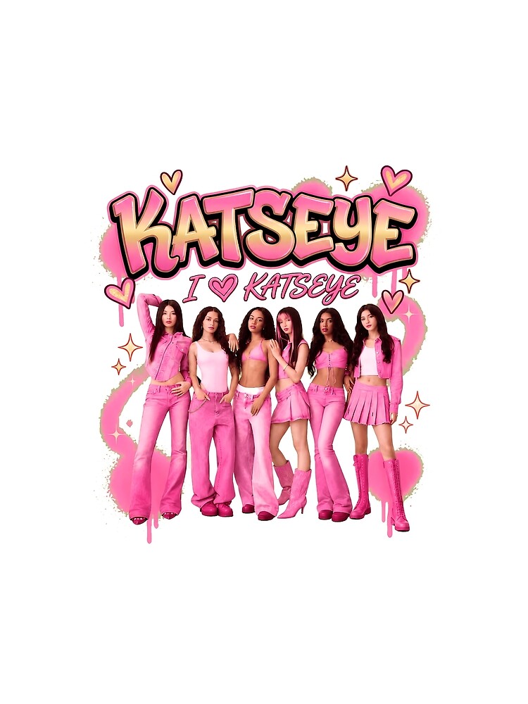 Pink Girl Group Pop Aesthetic Fashion Illustration by MichaelPu56780