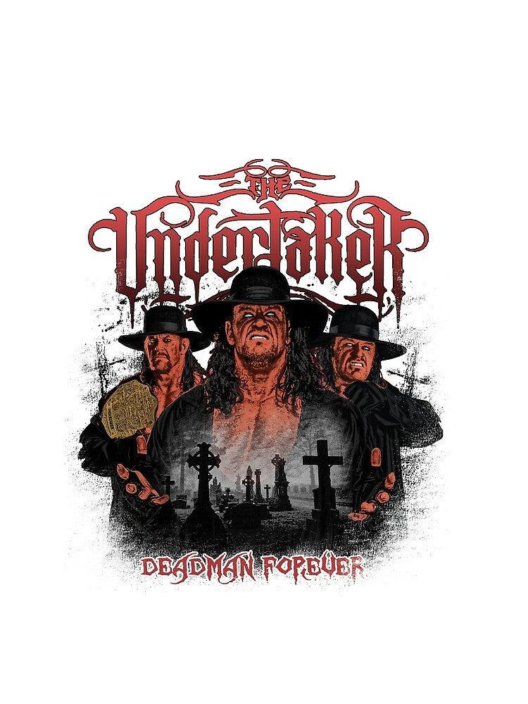 The Undertaker Vintage T-Shirt by Qivex-po