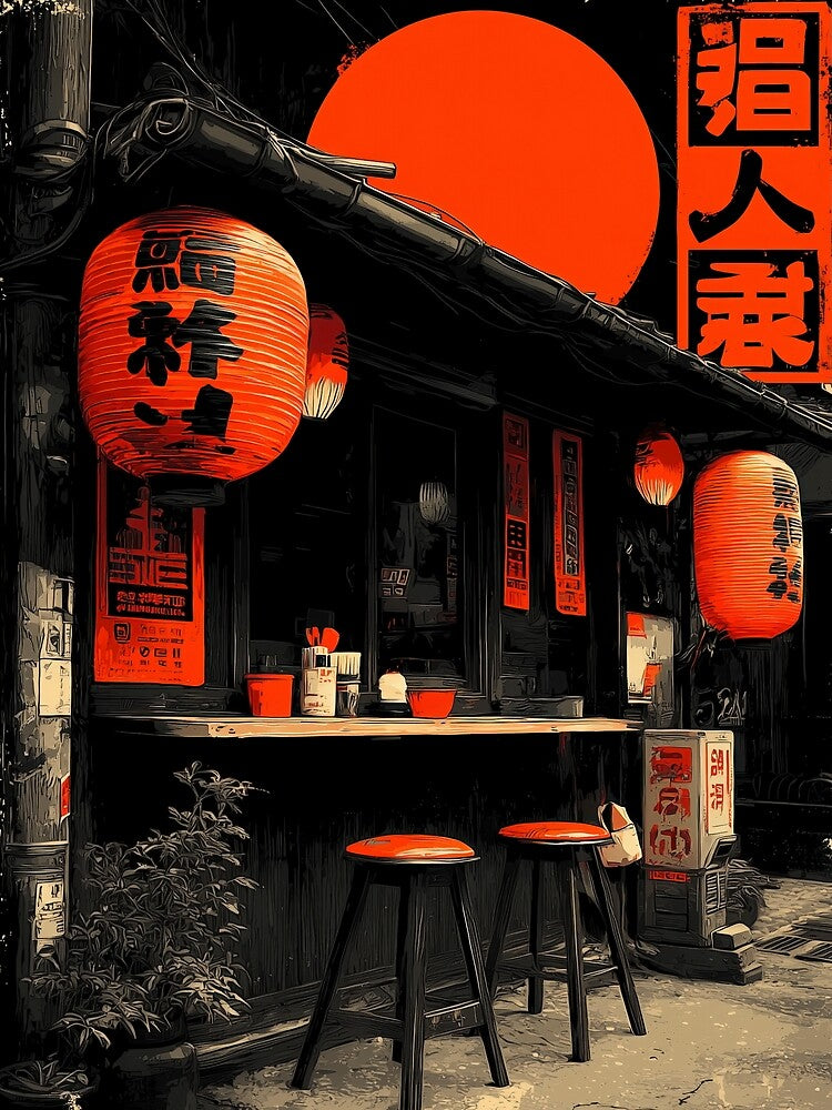 Ramen Rendezvous by Retro Type