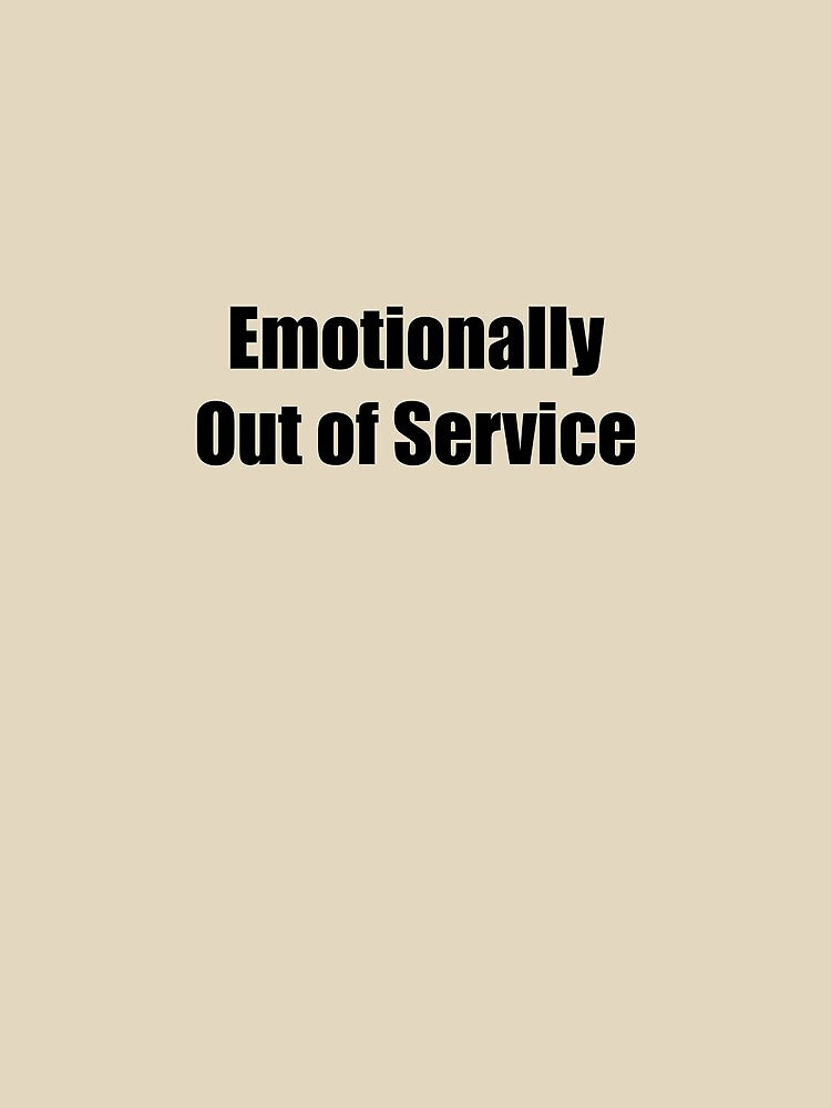 Emotionally Out of Service by rere-az