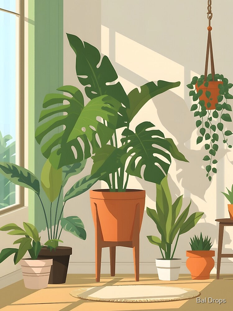 Urban Jungle Oasis by Bal Drops