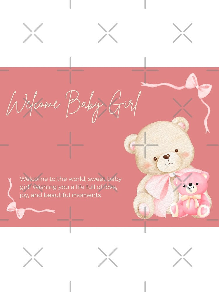 Welcome Baby Girl by Anny-Studio